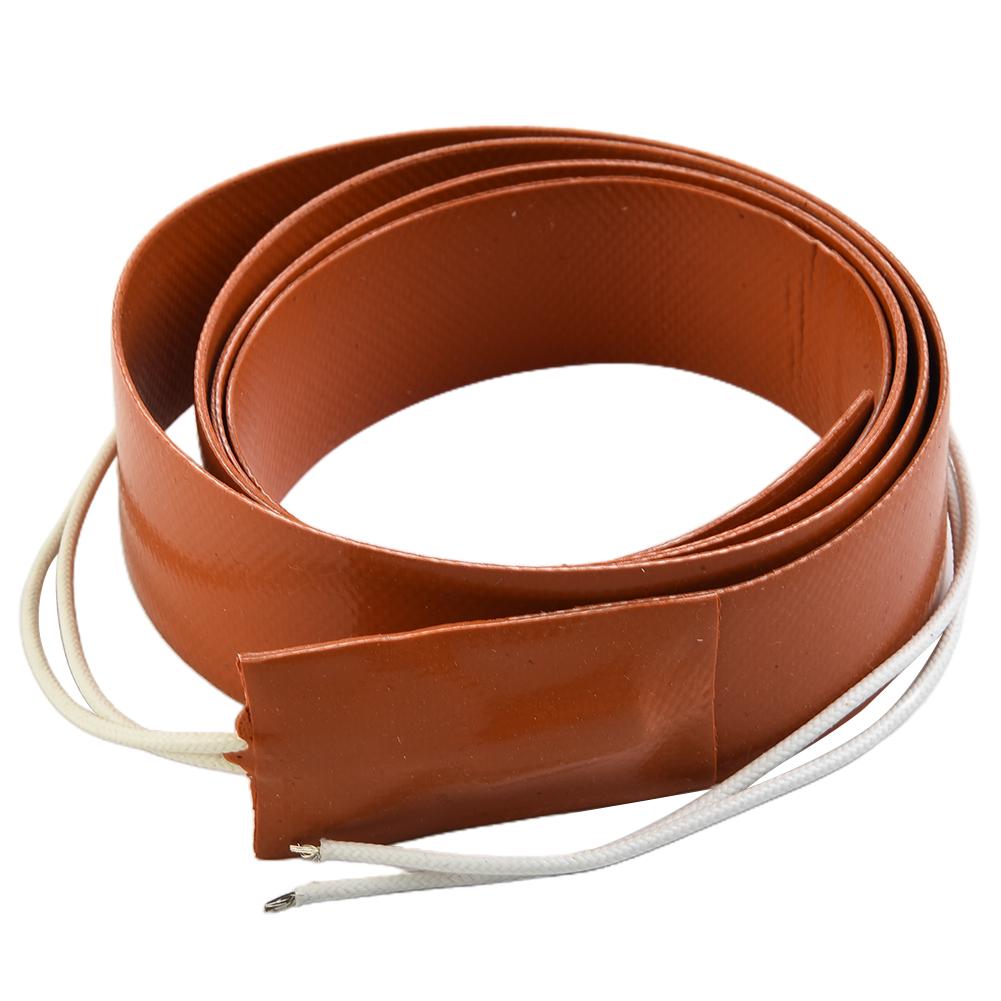 120 X 3 Cm Silicone Heater High Temperature Hotbed Rim Bending Press Silicone 1pcs 60W Blanket Heater Brand New