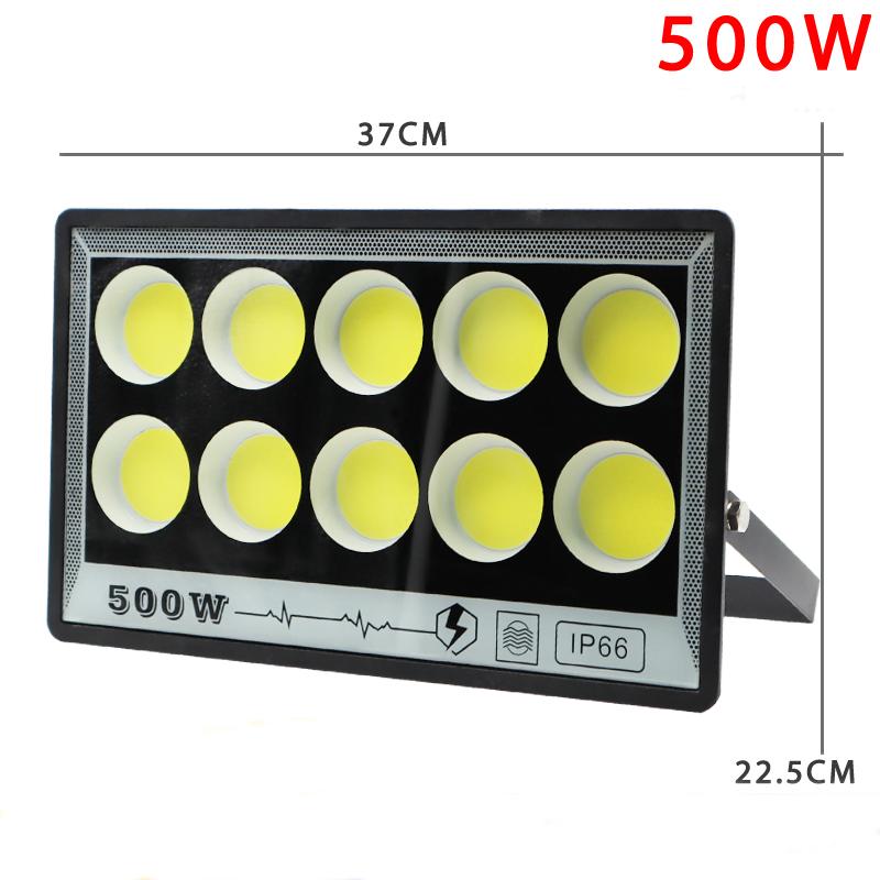LED Floodlight 50W 100W 200W 300W 400W 500W 220V Spotlight IP65 Waterproof Lamp Led Outdoor Flood Light Garden Street Lamp