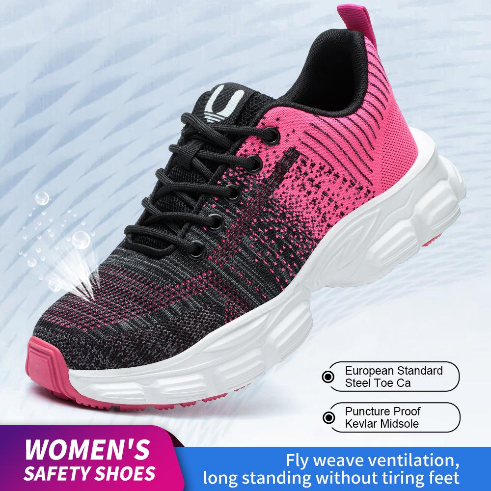 Women's Are Light In All Seasons, Anti-smashing and Anti-piercing Steel-headed Safety Shoes, Labor Insurance Shoes