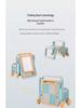 Manlong Convertible Building Block Table & Foldable Drawing Board - Educational Game Table for Boys & Girls, Ideal First Birthday Gift