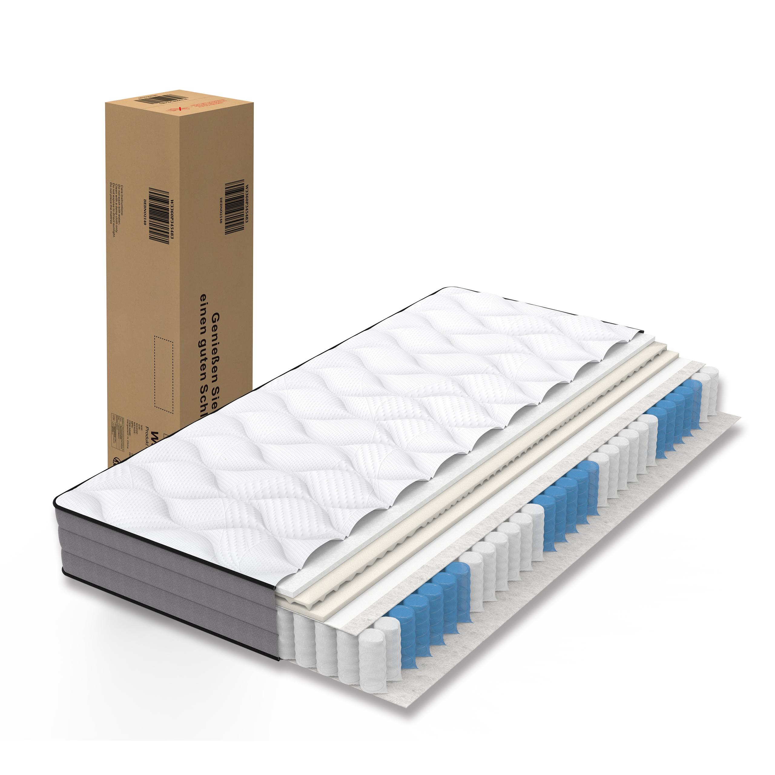 Mattress 180x200 cm pocket spring mattress