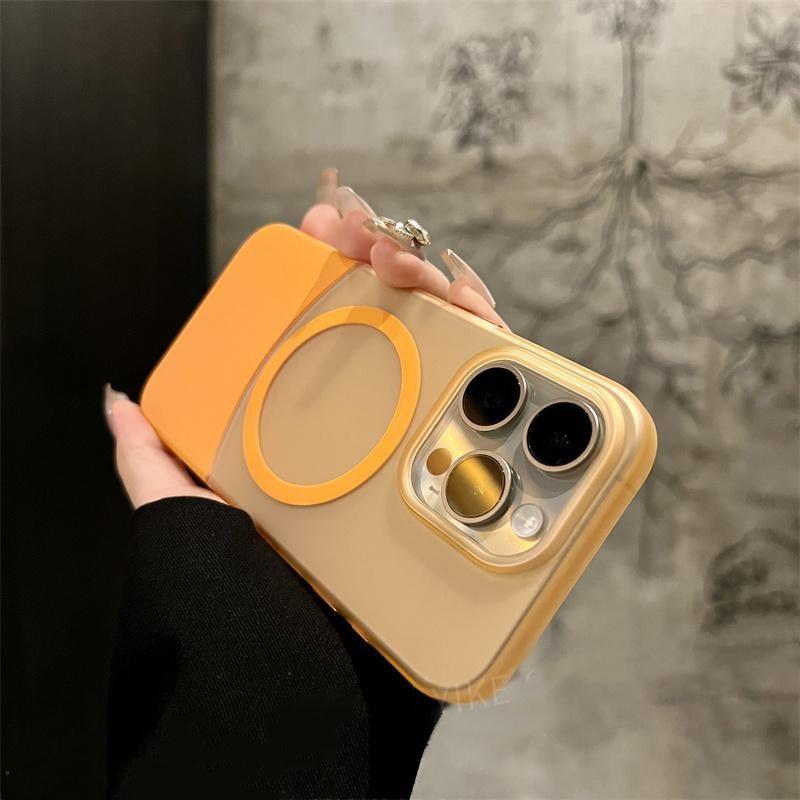 

Original Ultra Thin Matte Magnetic Wireless Charge 2 IN 1 Clear Case For For Iphone 15 14 Plus 13 12 11 Pro Max Magsafe Hard Cover For iphone 11Pro max