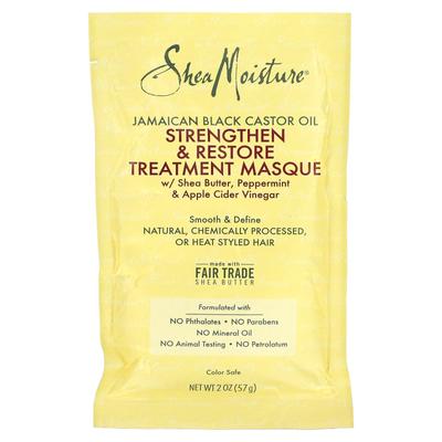 Jamaican Black Castor Oil, Strengthening and Restoring Treatment Mask, 2 Oz (57 G)