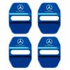 ZPU1  4PCS Car Door Lock cover Protect Buckle Cover Latch Stop Anti Rust Car Accessories For Mercedes Benz W211 W210 W213 W203 W205