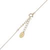 4℃ Heart Necklace K10 Yellow Gold/diamond Heart 1.4g Women Used