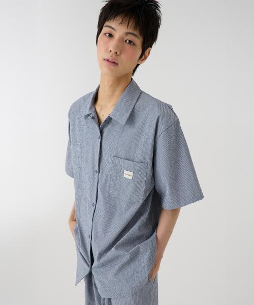 [Mystischer Mond] Lässiges Pyjama-Hemd [Versand aus Korea] 100% Original