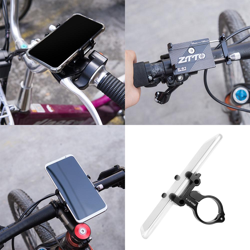 Bicycle Phone Mount Aluminum Alloy Cycle Bike Phone Holder Motorcycle MTB Road Bike Handlebar Mobile Phone GPS Mount