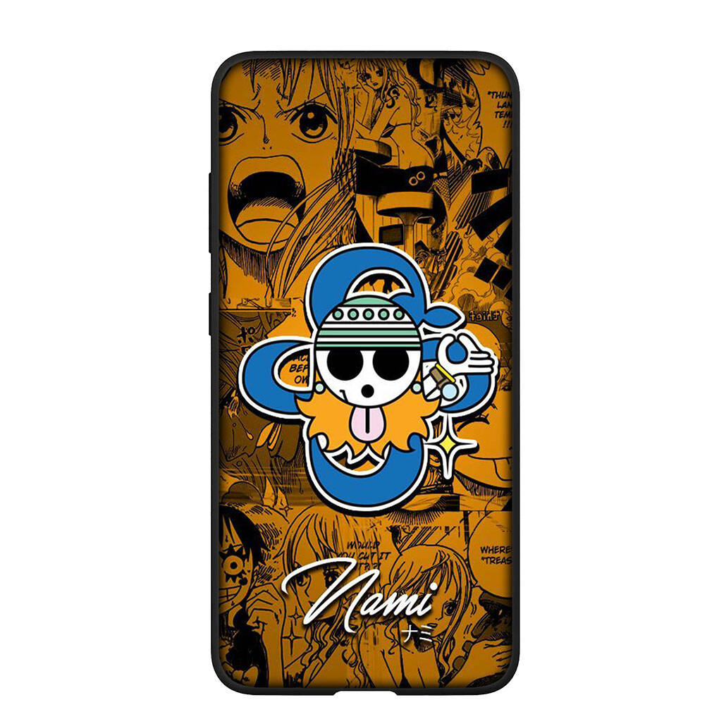 Phone Case for iPhone 17 15 16 Plus Xiaomi Poco X7 X6 F8 F7 M8 C85 C75 Redmi Note 14 12 11 13 Pro Max A4 14C 13C 15C Coque Nami One Pieces Luffy Cover