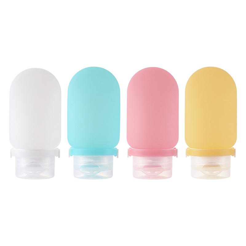 Travel Storage Bottle Outdoor Portable Hair & Body Shampoo Lotion Bottle Storage Bottle Silica Gel Packaging Bottle Storage Bottle Suit