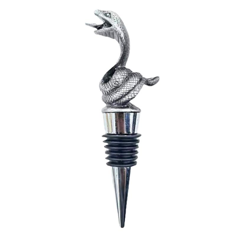 Snake Head Wine Mouth Home Bar Tools Keep Fresh Bottle Stopper Pour Spouts Decoration Gift