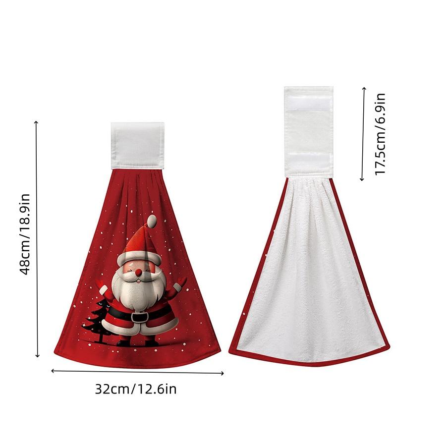 

Chrismas Hand Towel Winter Snowman Hand Towel Double-Sided Absorbent Towel Fast Drying Towels for Kitchen Bathroom Toilet Home