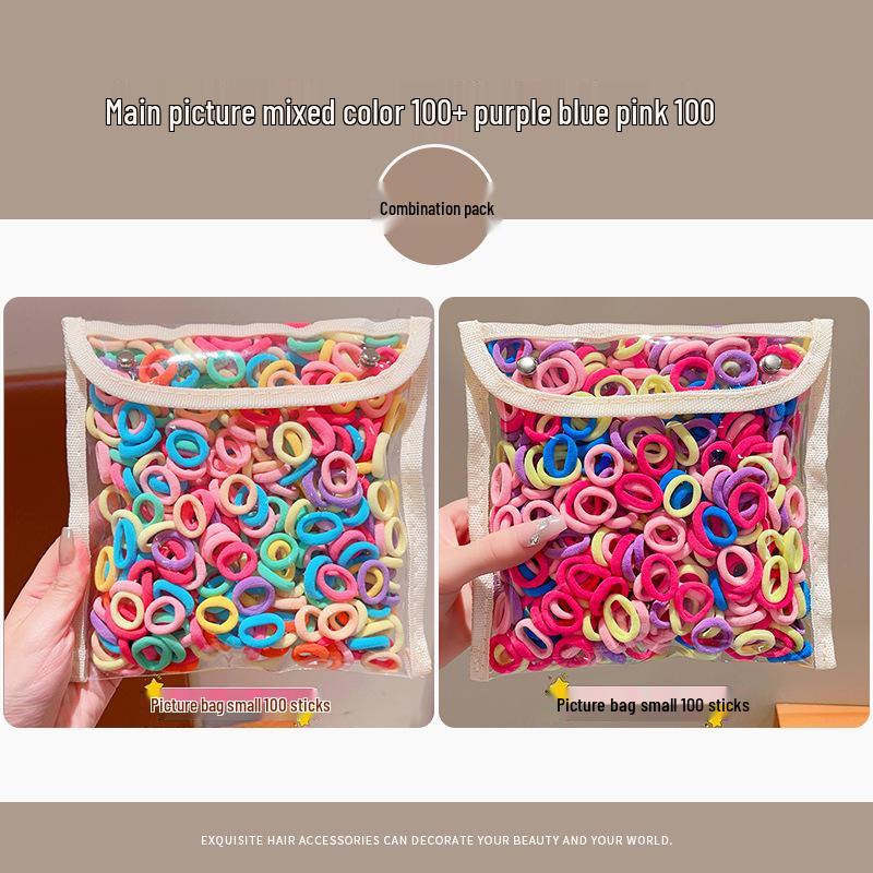2025 New Style Kids' Hair-Friendly High Elasticity Durable Hair Ties