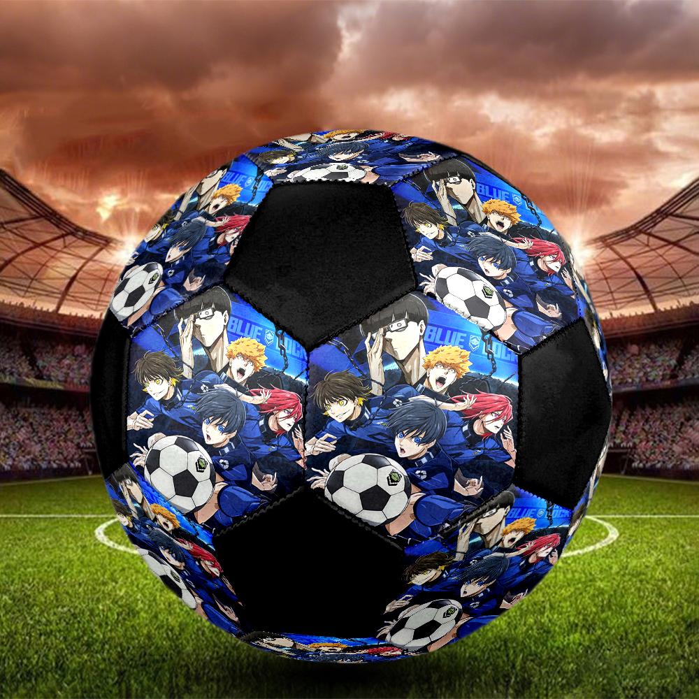 Pallone da Calcio BlueLock Taglia 5, Adatto Sia per Partite Indoor che Outdoor, un Regalo Adatto a Tutti.