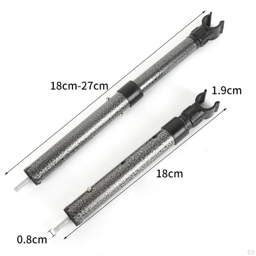 4 Adjustable Telescopic Table Legs for in The Garden