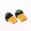 XT60 Male Female To 2Pin Terminal Adapter Solderless Charging Connector For UAV Balance Charger Solar Panel Model Devices