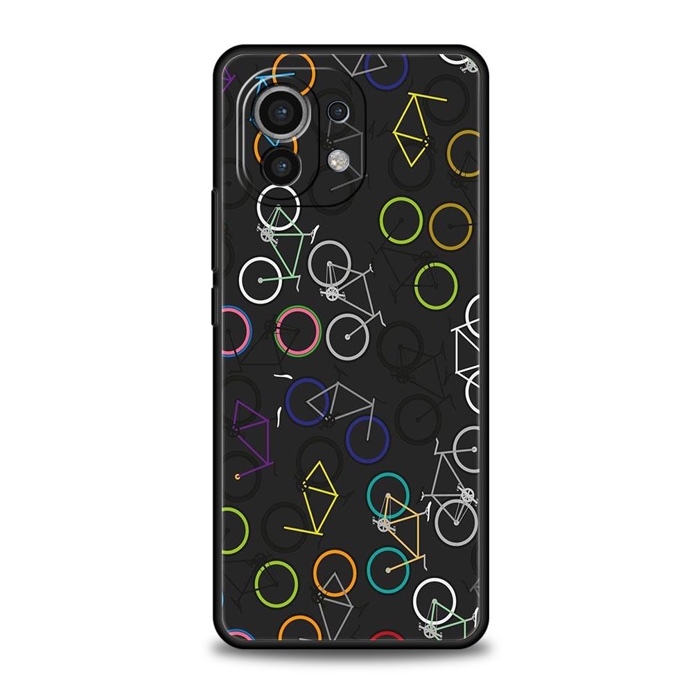 Mountain Bikes Cycling Phone Case For Xiaomi 12T 12 13 Pro Poco X3 NFC M3 F3 F4 M4 X4 Mi Note 10 11 Lite 10T 5G 11T 9T Cover