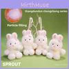 Plush Candy Bunny Keychain With Pp Cotton Filling Perfect For Kids And Teens