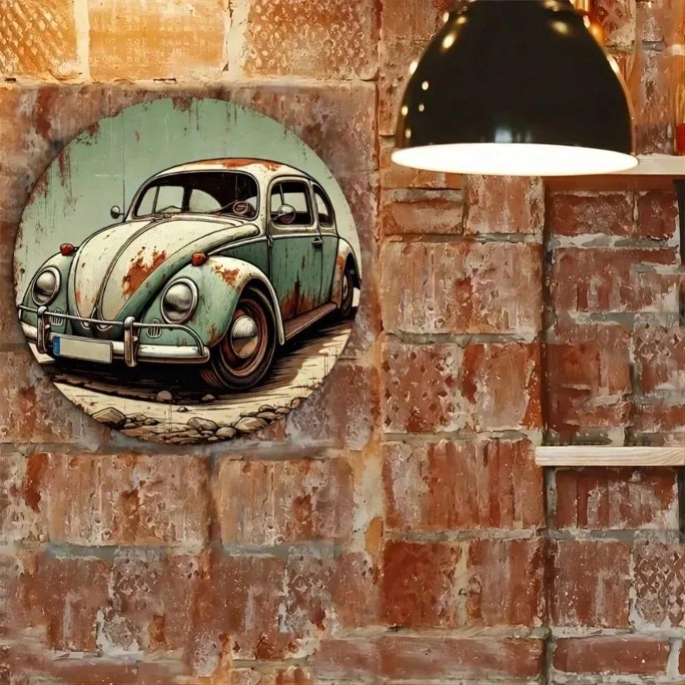 Vintage Classic Car Metal Tin Sign Retro Wall Art Home Bar Decor Gift