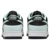 Nike Dunk Low Premium Vert Pâle Chaussures pour Homme Noir Gris Fumée Foncé Blanc FZ1670-001