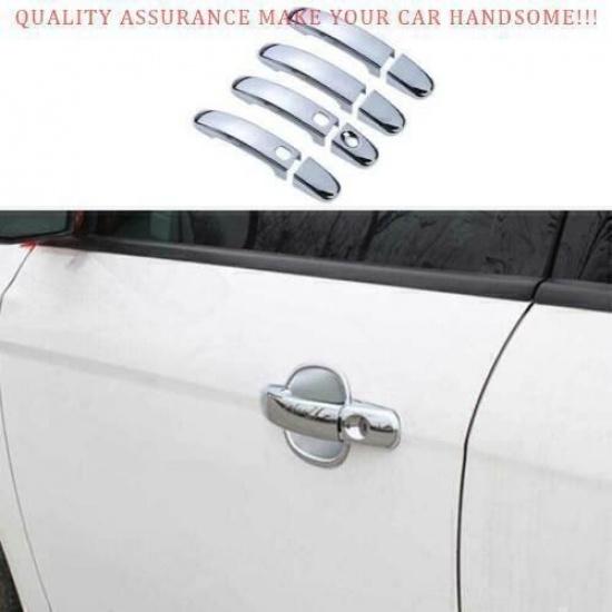 For Ford Escape Kuga 2013-2019 Chrome Exterior Side Smart Door Handle Cover Trim
