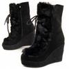 Women's Wedge Boot. Bottavita21  94002