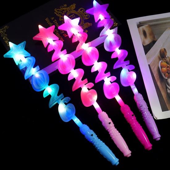 LED Stick Soft Glowing Horse Headband Glow Flashing Light Stick for