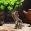 Flying Eagle Catching Snake Statue Animal Sculpture Retro Brass Figurines Miniature Ornament Home Feng Shui Decor Gift