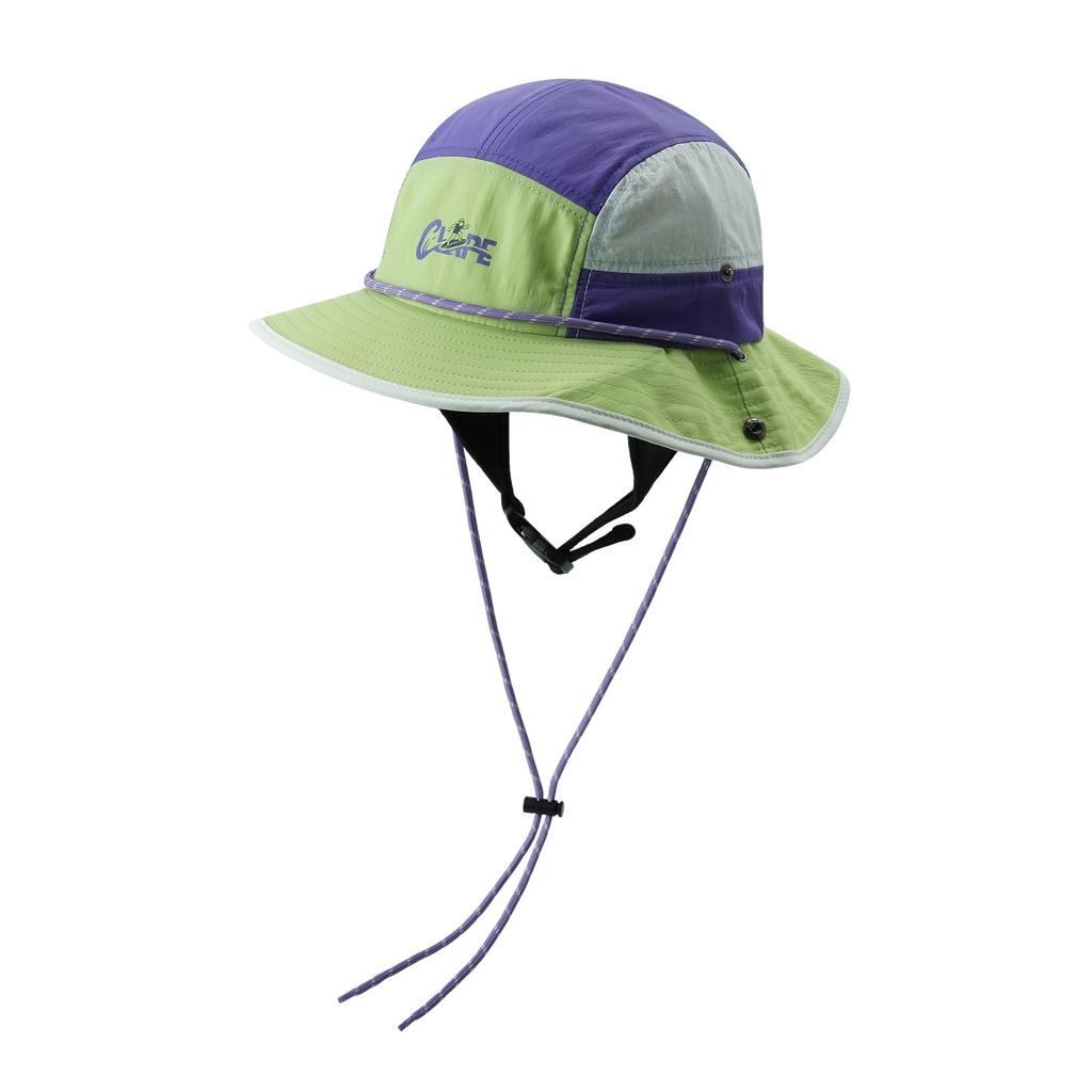 Clape Sonnenhut mit Nylon Strand Sommer Breit UV Bergsteigen Unisex Herren Kordelzug, Hut, Amphibisch, Hut, Krempe, Outdoor, Bewegung, Schutz,