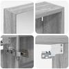 Bathroom Cabinet Set 3 Pcs 130 X 14.5 X 70 Cm Engineered Wood