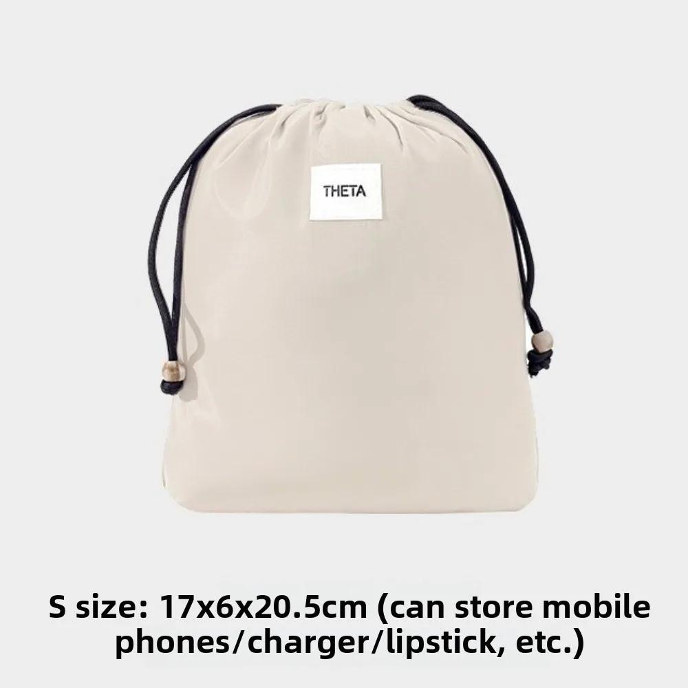 Polyester Travel Storage Bag Dustproof Multi-size Clothing Organizer Bag Washable Large Capacity Drawstring Bag for Outdoor Use