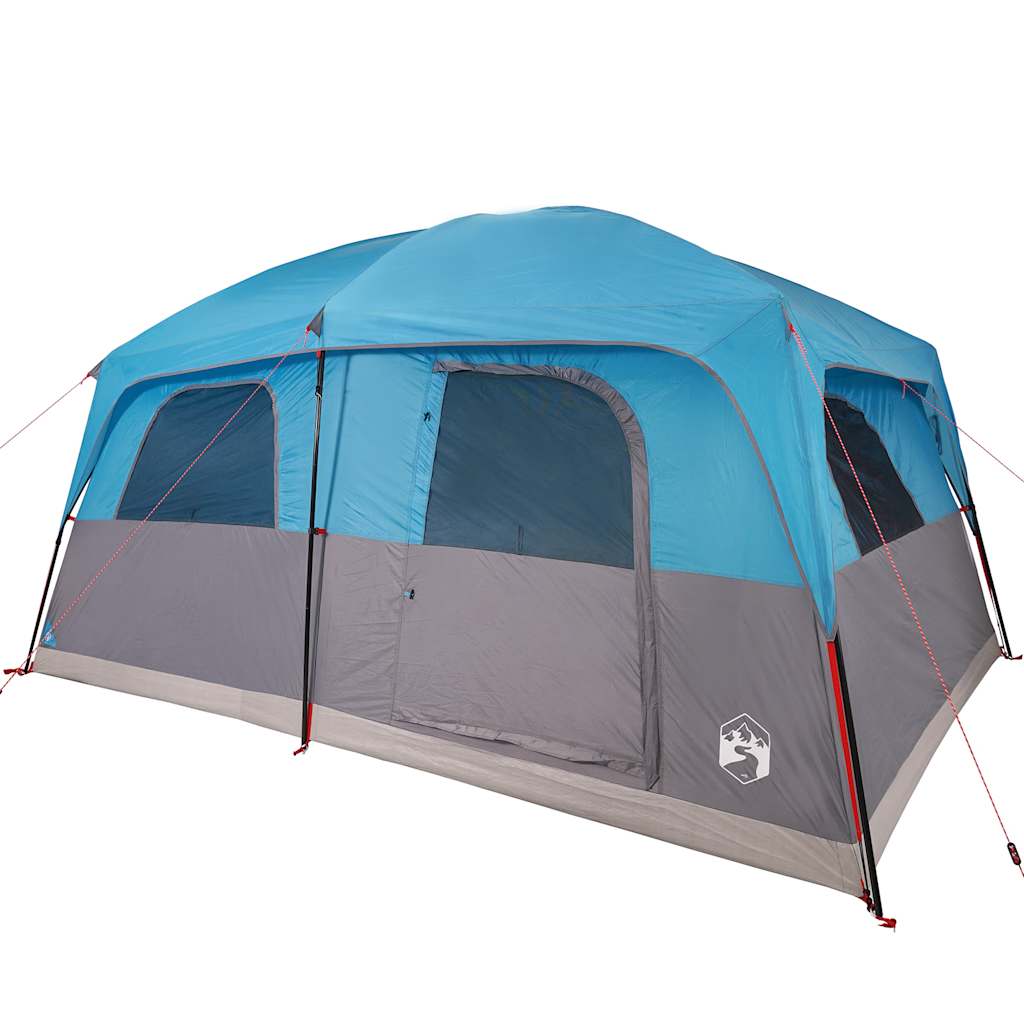 Family Tent for 8 Persons Blue Waterproof