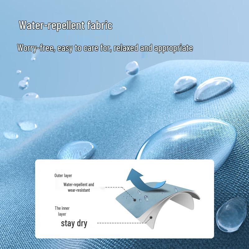 MONTAGUT Men's Windproof Water-repellent Lapel Jacket