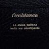 Orobianco Orobianco Business Card Holder Card Case Genuine Leather CARD HOLDER Black Black ORS-090900