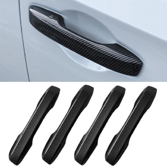 No Adhesive Snap-On Car Door Handle Cover Protector For Honda 11Th Gen Civic   2024 2025 2026, Accord CR-V HR-V  2024 2025 2026, Acura Integra ~2025