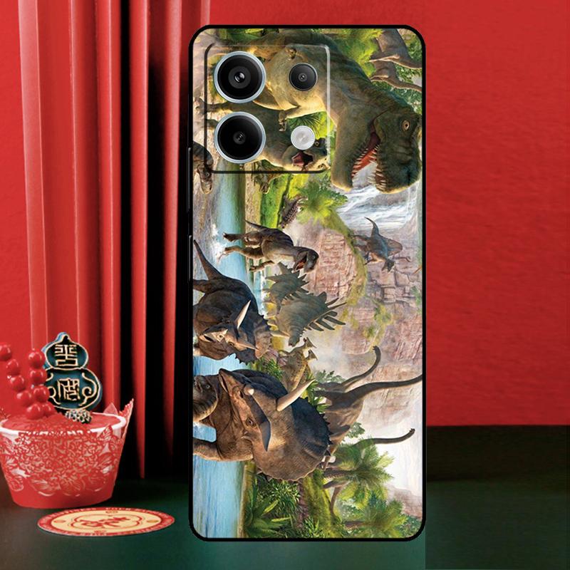 Dinosaur For Xiaomi Redmi Note 14 13 Pro 12 11 9 10 9S 10S 11S 12S Redmi 13C 10C 12C 14C Phone Case