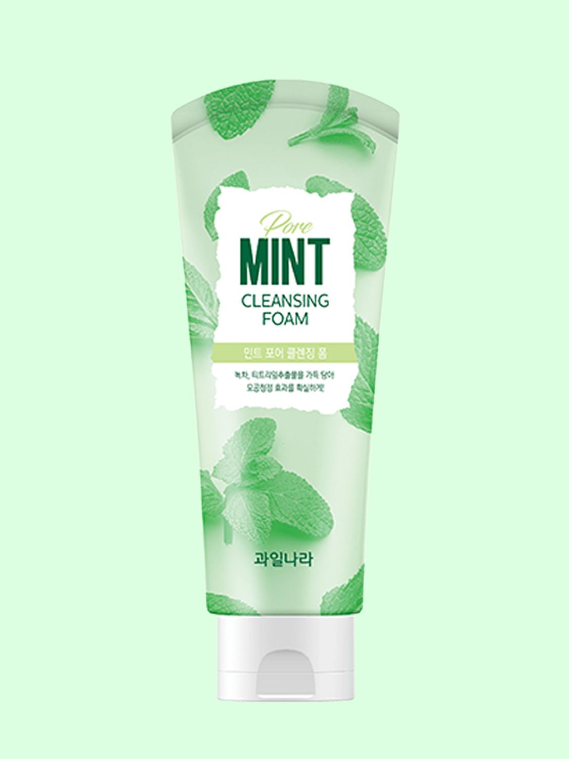 Fruitland Seasonal Mint Pore Cleansing Foam 130g 1ea