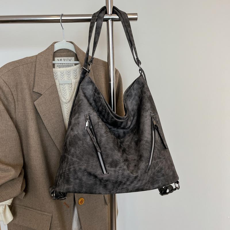 

Модная большая вместительная сумка-тоут для женщин, новый модный и универсальный рюкзак, повседневная дорожная сумка через плечо