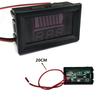 0.56'' Red Blue LCD Digital Voltmeter 12V 24V 60V 72V  Battery Capacity Indicator Lead Acid Power Car Motorcycle Voltage Tester