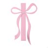 Over The Door Hook Towel Rack Decoration Multipurpose Pink Bow Cabinet Hanger for