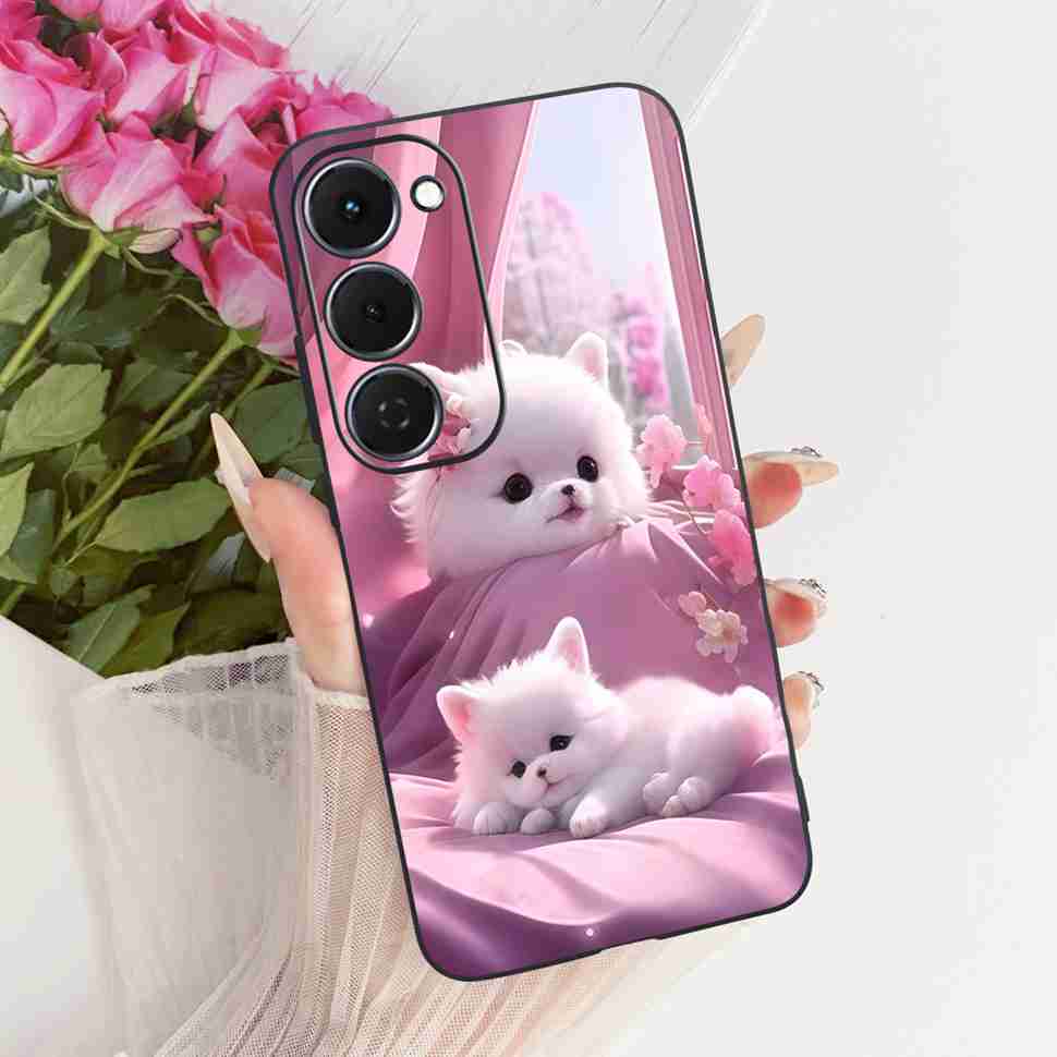 For Tecno Spark 40 Pro+ 4G Case KM7 Stylish Cartoon Painting Silicone TPU Back Cover For Tecno Spark 40 Pro+ Plus 4G Phone Cases