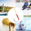 5Pcs Stainless Steel Strength Sharp Fish Hooks with Barb Lure Bait Sea Fishing Tackle Seawater Corrosion Resistance9 0#