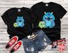 Disney Stitch Monster Inc Cute Mike Tshirt Top Men Women Ladies Gildan S-M-L-XL-XXL-3XL-4XL-5XL Unisex V615