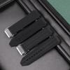 Dla HUBLOT BIG BANG Classic Fusion Series 25*19mm lub 25*17mm Wodoodporny Męski Silikonowy Pasek do Zegarka Czarny Akcesoria do Zegarków Pasek