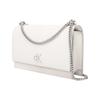 Calvin Klein Minimalist Metal Buckle Chain Flap Litchi Texture Underarm Bag Shoulder Bag Crossbody Bag Women Bags Off-white DH2806-111