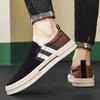 2025 Breathable Mens Shoes Board Shoes Soft Soled Casual Sports Shoes Youth Trend Sneakers Slip on Canvas Shoe