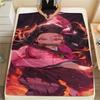 Demon Slayer Print Flannel Blanket,High Quality Comfortable for All Seasons,Home Decor,Warmth and Comfort,Perfect for Christmas Gifts