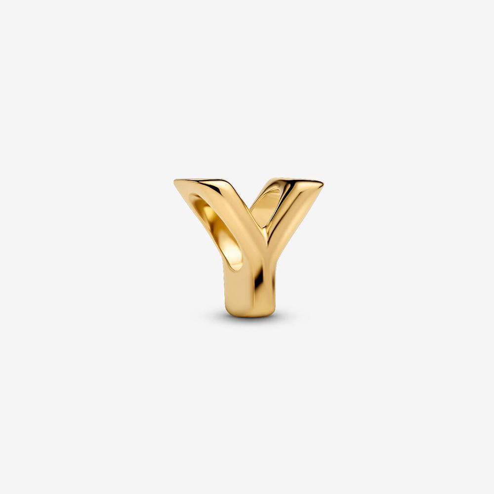 Brand New 26 Letters Ideal Designed For Authentic Original Beaded Bracelet High Quality Fine Jewelry Women's Copper Metal Pendant Bead Component Bead