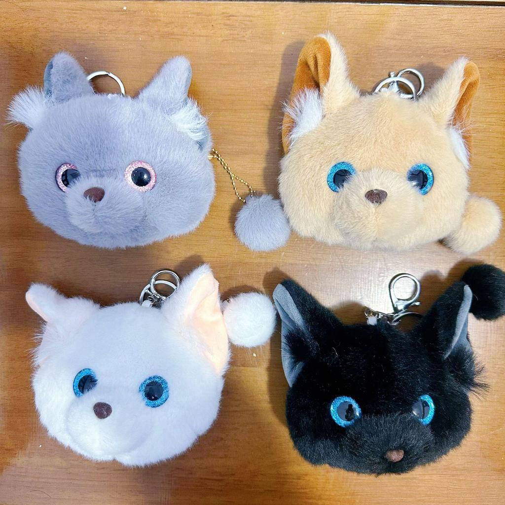 Mini Plush Toy Claw Machine Keychain Charms
