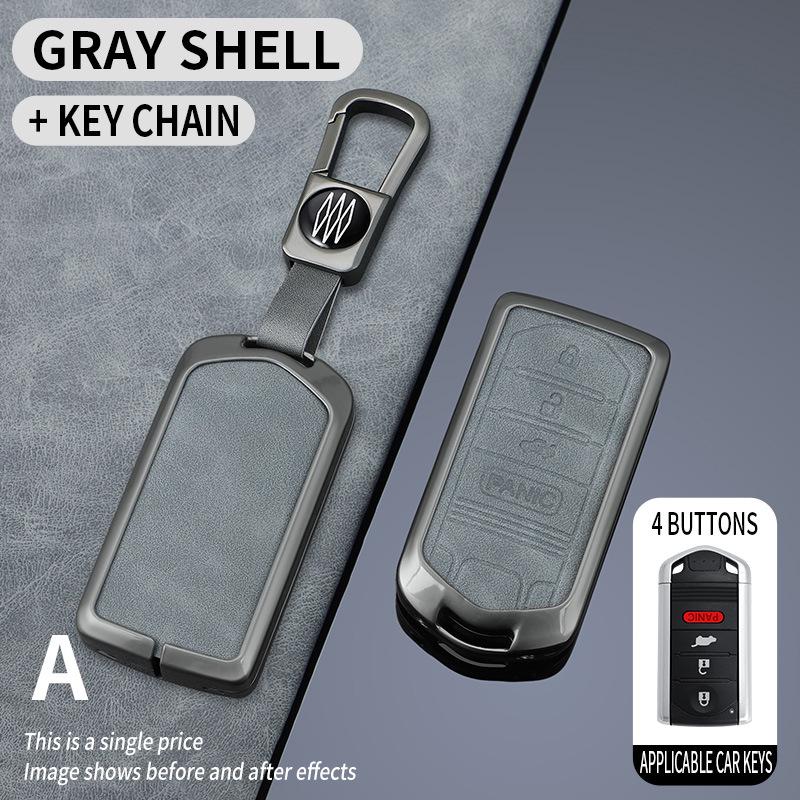 Acura MDX Men's High-End Car Key Case - Fits ZDX/ILX/RDX/CDX/RLX Models, Anti-Lost Remote Holder