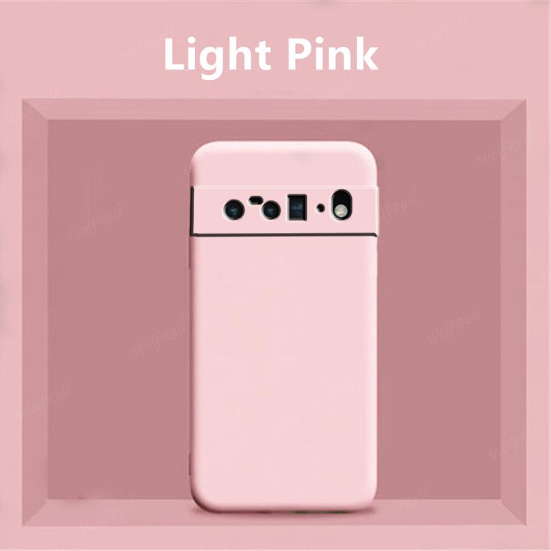 For Google Pixel 6 Pro Case Cover Pixel 7 6 Pro 6A Capas Shockproof Back Liquid Silicone Bumper TPU Soft Case Pixel 6 Pro Fundas